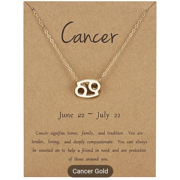 Jewelry - Zodiac Cancer sign fashion Necklace